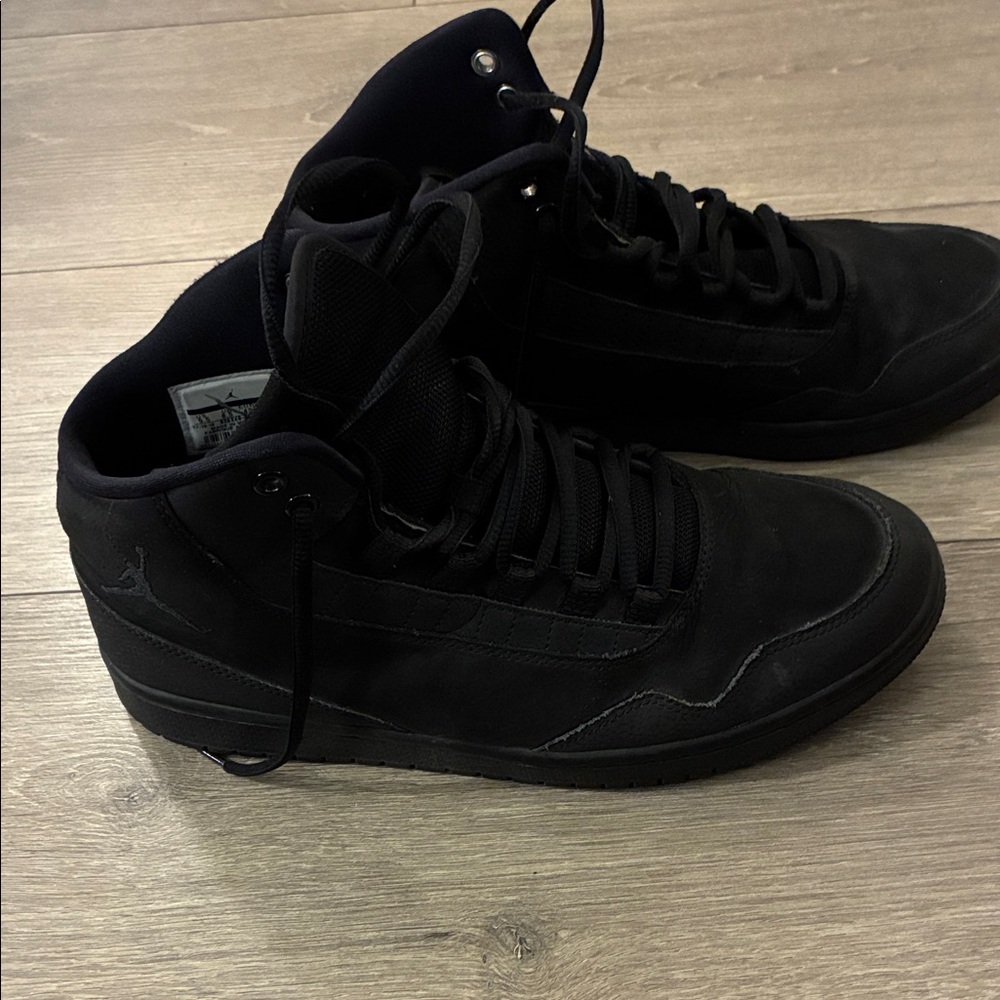Jordan Black High-Top Sneakers